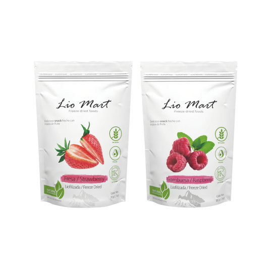 Paquete BERRIES (10 pzas de 20g / .7oz por bolsa)